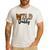 Wild Daddy Zoo Born Two Be Wild B-Day Safari Jungle Animal Men's Casual T-Shirt White