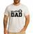 Wrestling Dad Hobby Wrestle Wrestler Martial Arts Father Men's Casual T-Shirt White
