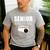 2026 Senior Bowling Dad Bowling Team Parent Helper Men's Casual T-Shirt Sport Grey