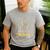 35 It's My Dad's Birthday Crown Happy 35 Years Old Men's Casual T-Shirt Sport Grey