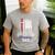 American Flag Go Kart Racing Race Dad Flag Men's Casual T-Shirt Sport Grey