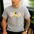 Astronaut Dad Space Birthday Planets Party Matching Family Men's Casual T-Shirt Sport Grey