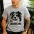 Aussie Dad Australian Shepherd Dog Dad For Men Men's Casual T-Shirt Sport Grey