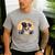 Aussie DAD Australian Shepherd Men's Casual T-Shirt Sport Grey