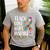 Autism Awareness Ribbon Mom Dad Kids Autistic Support Autism Men's Casual T-Shirt Sport Grey