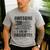Awesome Like My Daughter Mom Dad American Flag Men's Casual T-Shirt Sport Grey