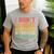 Baby Twins For Pregnant Mum Dad Men's Casual T-Shirt Sport Grey