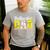 Ballpark Dad Baseball Softball Dad Of Ballers Men's Casual T-Shirt Sport Grey