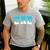 Baseball Dad Ice Cream Drip Happy Fathers Day Men's Casual T-Shirt Sport Grey