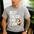 Best Calico Cat Dad Ever Calico Cat Lover Calico Cat Owner Men's Casual T-Shirt Sport Grey