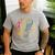 Best Dad In The World Father's Day Vintage Dad Men's Casual T-Shirt Sport Grey