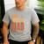 Best Rucking Dad Ruck Backpack Rucksack Workout Rucking Men's Casual T-Shirt Sport Grey