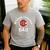 Bethune-Cookman University Wildcats Arched Dad Men's Casual T-Shirt Sport Grey