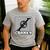 Bicycle DADS Old Guy WHO Ride Bikes BMX Mountain OR Road Men's Casual T-Shirt Sport Grey