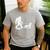 Bigfoot Walking Dachshund Tee Wiener Dog Dad Men's Casual T-Shirt Sport Grey