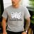 Bulldog Rolling Fatties Dog Mom Dad Owner Men's Casual T-Shirt Sport Grey Bulldog Rolling Fatties Dog Mom Dad Owner Men's Casual T-Shirt Sport Grey
