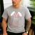 Bunny Dad Of The Birthday Princess Matching Family Men's Casual T-Shirt Sport Grey