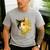 Calico Cat With Flowers For Mom Dad Women Men Kids Botanical Men's Casual T-Shirt Sport Grey
