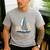 Cat Dad Vintage Catamaran Sailing Men's Casual T-Shirt Sport Grey