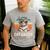 Cat Daddy Shirt Men Cat Lover Dad Fathers Day Men's Casual T-Shirt Sport Grey