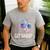 Cat Daddy Shirt Cat Sunglasses Cool Cat Dad Men Father Men's Casual T-Shirt Sport Grey