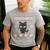 Cat Daddy Ugly Christmas Sweater Pajama Kitty Cat Lover Xmas Men's Casual T-Shirt Sport Grey