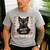 Catnip Made Me Do It Mugshot For Cat Lover Cat Mom Cat Dad Men's Casual T-Shirt Sport Grey