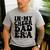 In My Cheer Dad Era Cheerleader Dad Sports Groovy Men's Casual T-Shirt Sport Grey