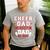 Cheer Dad Like A Regular Dad But Broke Cheerleader Dad Men's Casual T-Shirt Sport Grey Cheer Dad Like A Regular Dad But Broke Cheerleader Dad Men's Casual T-Shirt Sport Grey