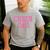 Cheer Dad Vintage Retro Cheerleading Pink Men's Casual T-Shirt Sport Grey
