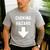 Choking Hazard Adult Dad Joke Men's Casual T-Shirt Sport Grey