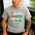 Christmas Twins Expecting Dad T-Shirt Pregnant Wife Tee Men's Casual T-Shirt Sport Grey