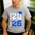 Class Of 2026 Dad Proud Dad Of A 2026 Senior Graduate Men's Casual T-Shirt Sport Grey