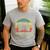 This Is How A Cool Grandpa Rolls Vintage Golf Dad Grandpa Men's Casual T-Shirt Sport Grey