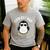 The Coolest Dad Cool Penguin By Dangerous Dad Men's Casual T-Shirt Sport Grey