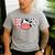Cow Mom Or Dad Birthday Farm Birthday Party Men's Casual T-Shirt Sport Grey