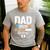 Dad 2026 Loading Expecting New Baby Announcement Men Men's Casual T-Shirt Sport Grey