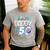 My Dad Is 50 Years Daddy Father 50th Years Birthday Men's Casual T-Shirt Sport Grey