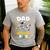 Dad Of The Birthday Boy Astronaut Outer Space Birthday Men's Casual T-Shirt Sport Grey