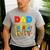 Dad Of The Birthday Boy Building Block Birthday Men's Casual T-Shirt Sport Grey