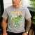 Dad Of The Birthday Boy Family Matching Dinosaur Squad Men's Casual T-Shirt Sport Grey