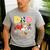 Dad Birthday Boy Farm Animal Farming Farmer Family B-Day Men's Casual T-Shirt Sport Grey