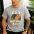 Dad Of Birthday Boy Kids Reptile Birthday Party Men's Casual T-Shirt Sport Grey