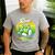 Dad Of The Birthday Boy Matching Family Bowling Birthday Men's Casual T-Shirt Sport Grey