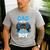 Dad Of The Birthday Boy Matching Video Gamer Birthday Party Men's Casual T-Shirt Sport Grey