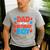 Dad Of The Birthday Boy Spider Web Party Men's Casual T-Shirt Sport Grey