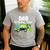 Dad Birthday Crew Garbage Truck Birthday Party T-Shirt Men's Casual T-Shirt Sport Grey