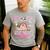 Dad Of The Birthday Girl 1St Birthday Pink Cow Farm Men's Casual T-Shirt Sport Grey Dad Of The Birthday Girl 1St Birthday Pink Cow Farm Men's Casual T-Shirt Sport Grey