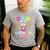 Dad Of The Birthday Girl Candy Family Bday Party Men's Casual T-Shirt Sport Grey