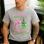 Dad Of The Birthday Girl Coquette Matching Family Party Men's Casual T-Shirt Sport Grey